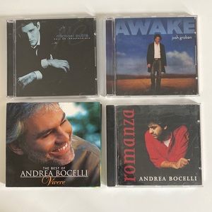 Lot of 4 beautiful music CD’s